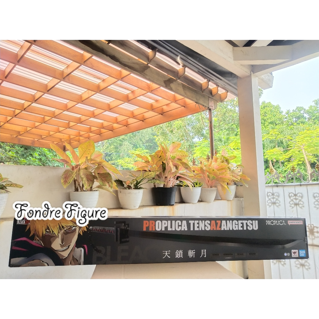 ORIGINAL PROPLICA TENSA ZANGETSU BLEACH 1/1 SCALE BANDAI FIGURE