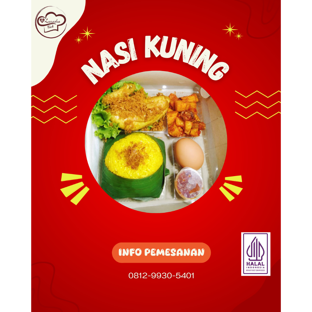 

Nasi Kuning Box/Nasi Box Paket Murah/Nasi Box Enak