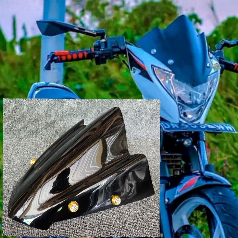 VISOR SATRIA FU FACELIFT WINDSHIELD SATRIA FU FACELIFT