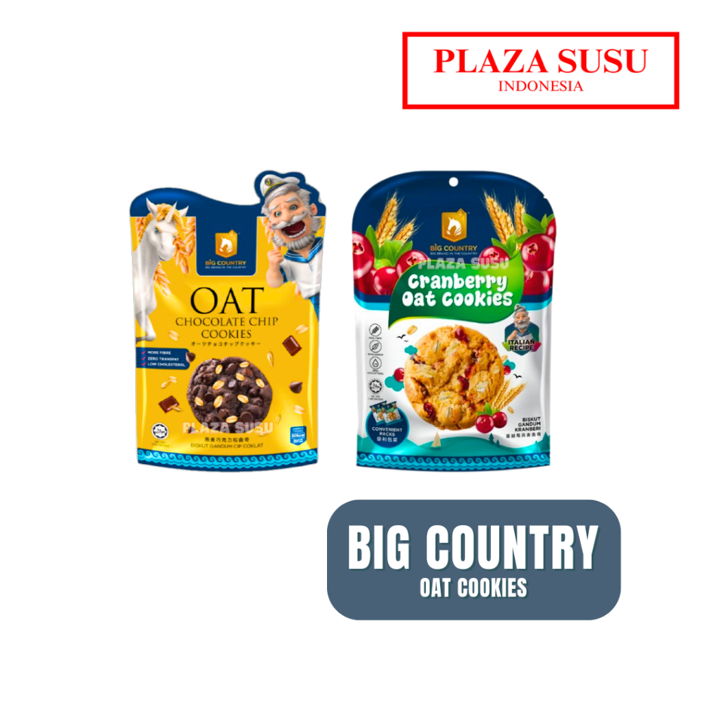 

CAMILAN COKLAT OAT COOKIES BING COUNTRY CHOCOLATE CHIP/CRANBERRY OAT 80G