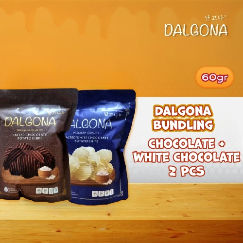 

Dalgona x Bali Farm - PROMO BUNDLING | Bundling 2 pcs Dalgona Salted Chocolate x White Chocoloate