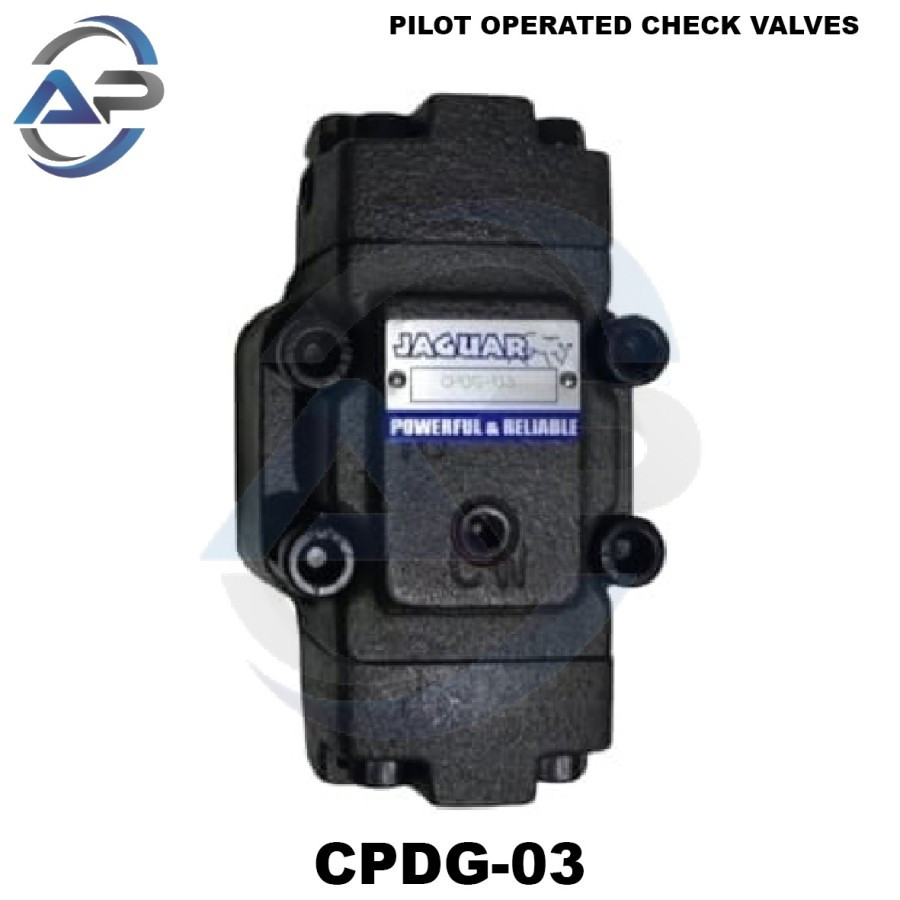 

PILOT OPERATED CHECK VALVES JAGUAR CPDG-03