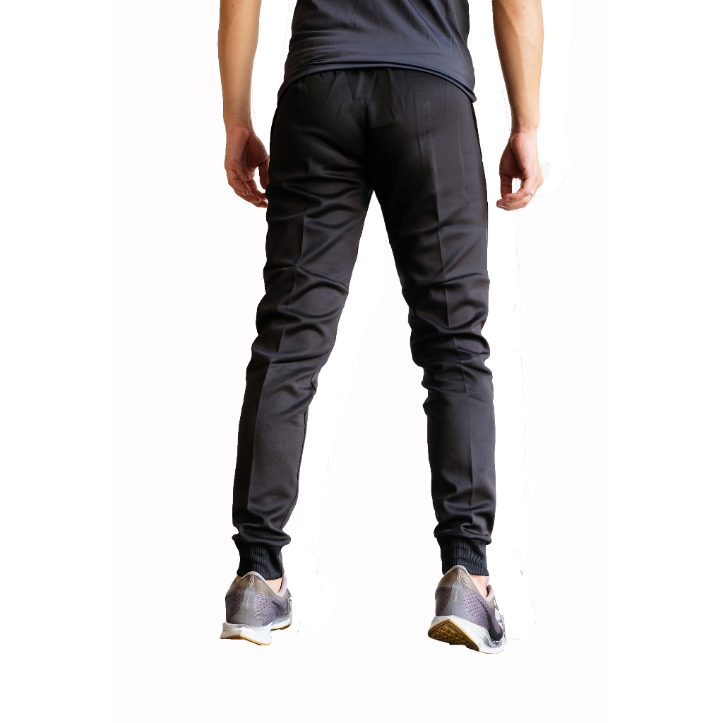 TERLARIS Celana Trining Olah Raga Panjang PM 16 Hitam Clana Bawahan Sport Training Futsal Gym Lari