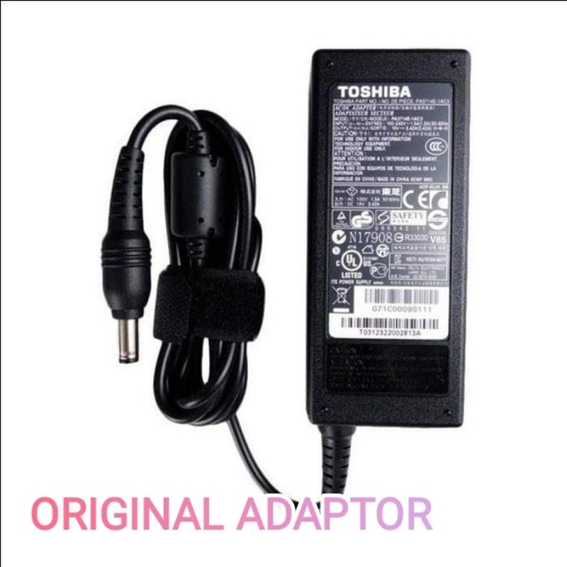 ORI Charger Laptop Toshiba Satellite L510 L740 L745 L735
