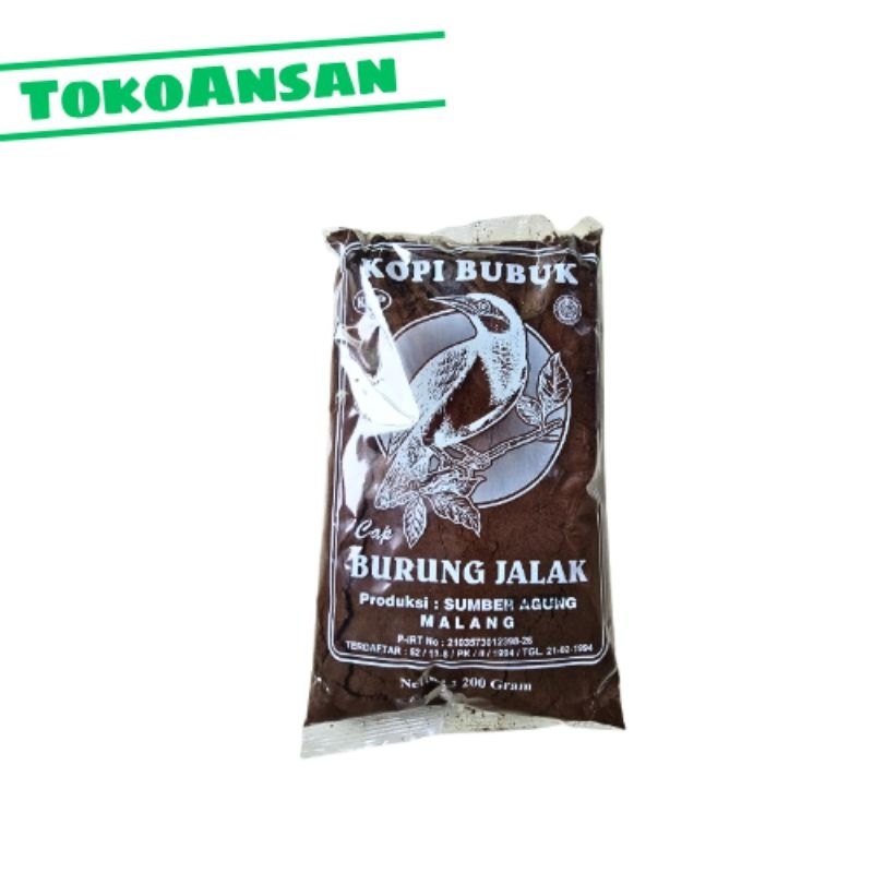 

Kopi cap Burung Jalak Asli Malang 200gr