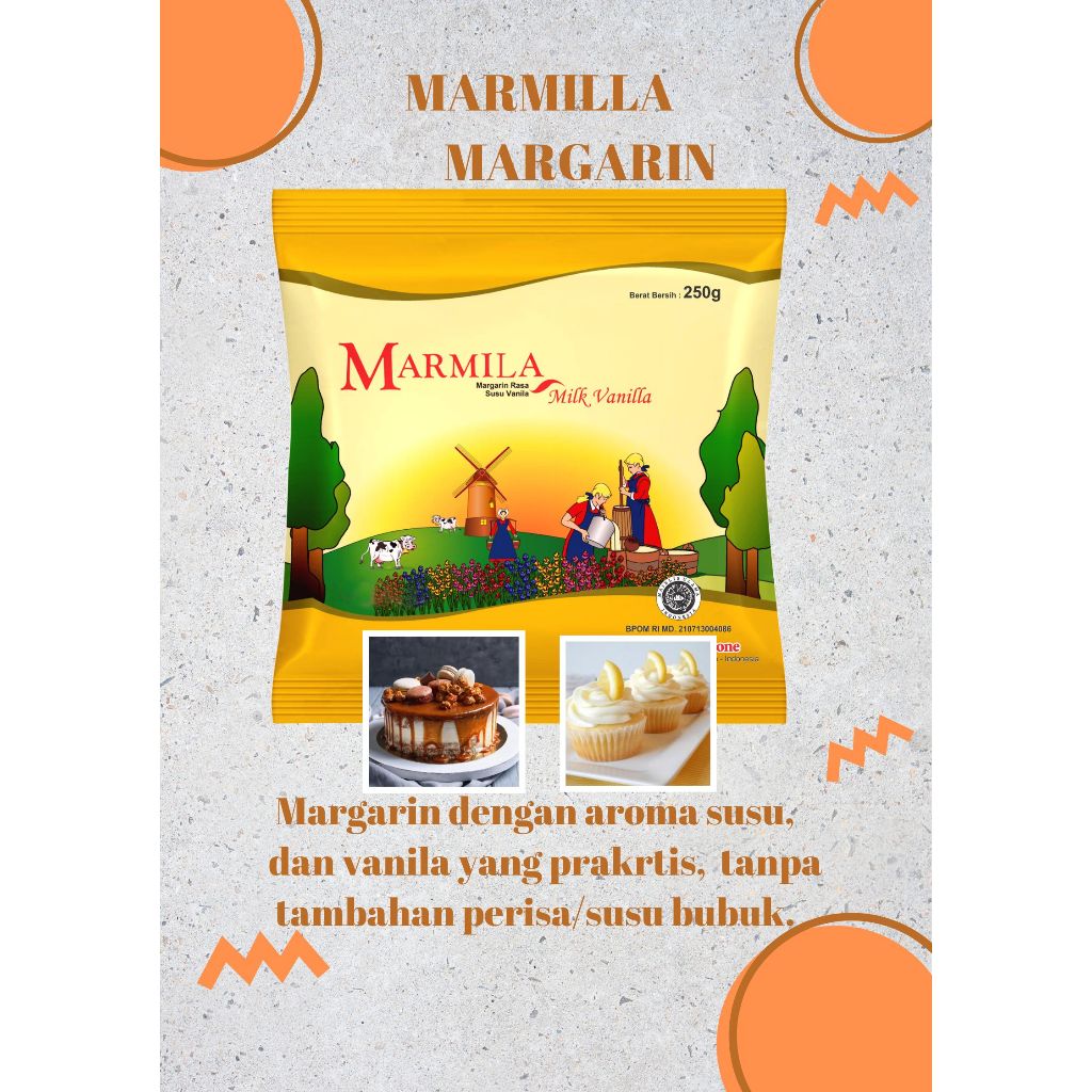 Marmila Margarin sachet 250 gram