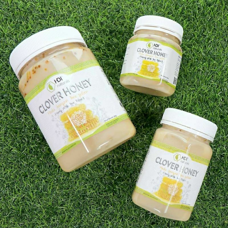 

MADU CLOVER HONEY ORI 1kg, 500gr, 250gr HARGA TERMURAh