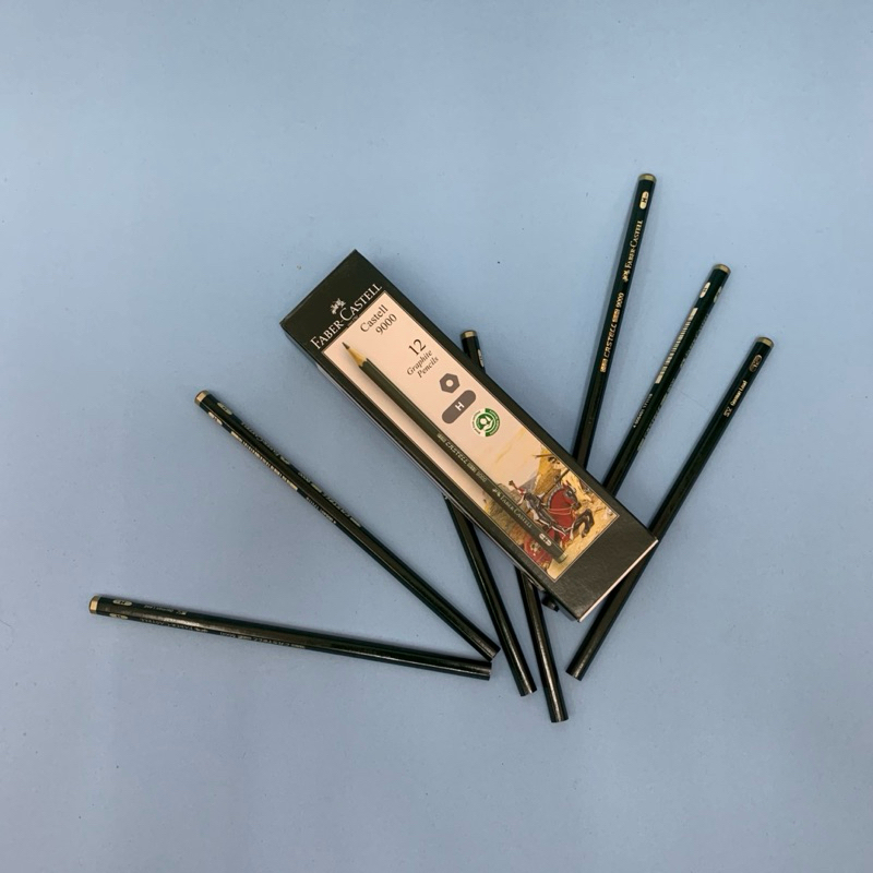 

FABER CASTELL - (12pcs) Pensil Faber Castell F,H,2H,3H,4H,5H,6H - Lusin
