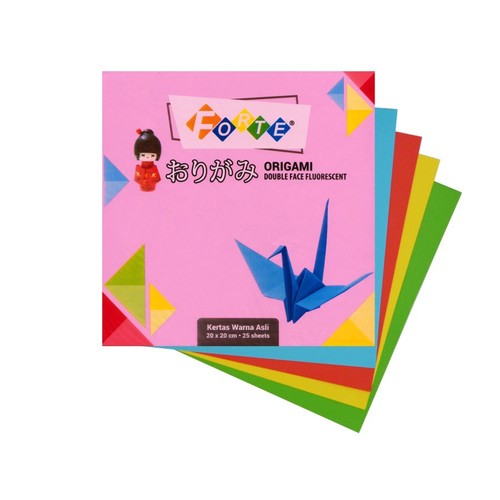 

Kertas Origami Forte 20x20cm Isi 10 Pack