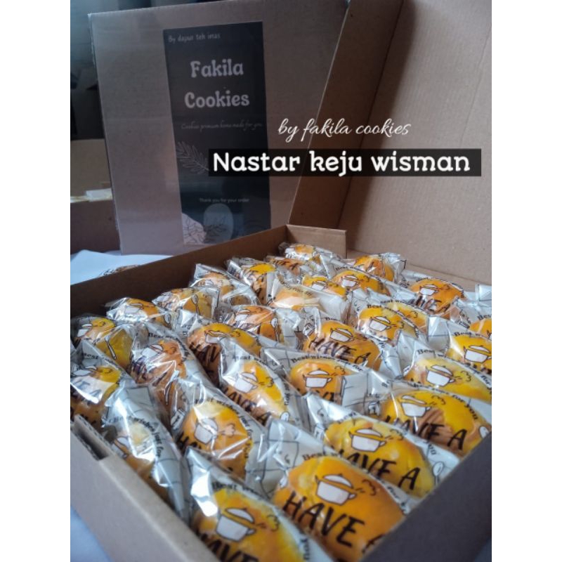 

Nastar Premium wijsman topping keju isi 32 pcs