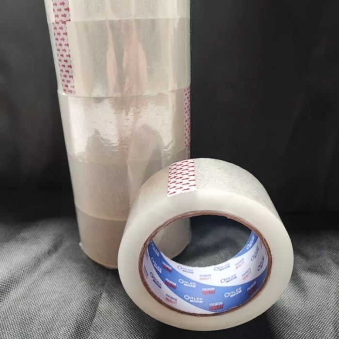 

Lakban Besar OPP Bening Coklat merk ORLEE 72 Yard Lakban Kuat Tidak Mudah Putus (1 PCS / ROLL)