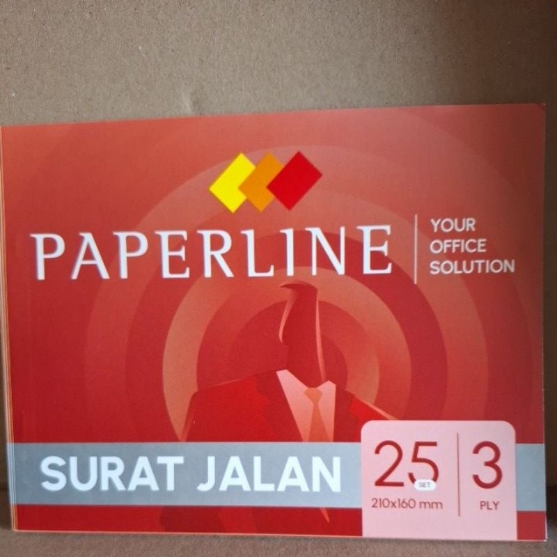 

buku surat jalan NCR 3PLY paperline 25 set 210x160mm