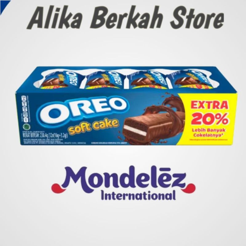 

Oreo Bolu Softcake 12x16g
