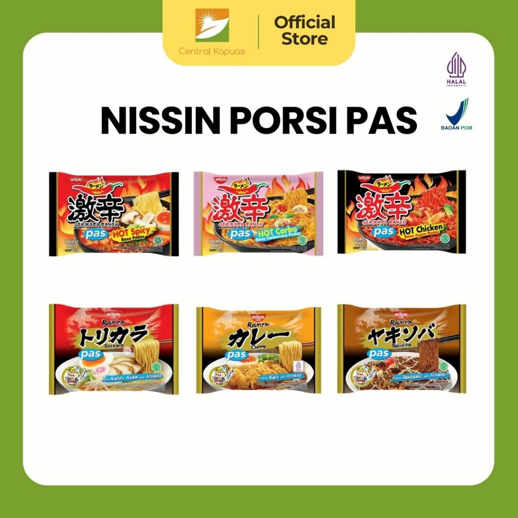 

NISSIN Gekikara dan Ramen Harga Hemat