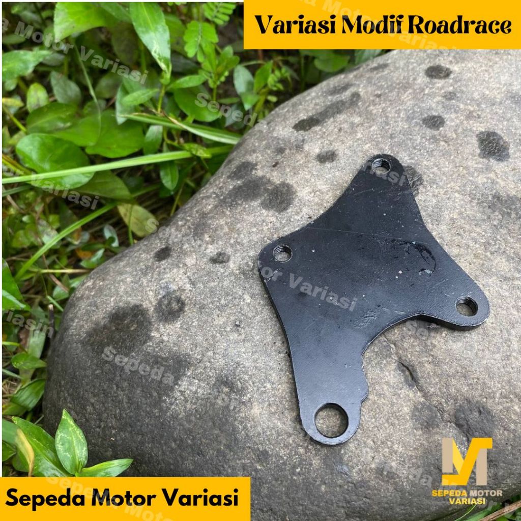 Breket Cakram Satria 2 tak skywave tornado Satria Hiu Lumba Uk Disc 300mm Variasi Bracket Rem Depan