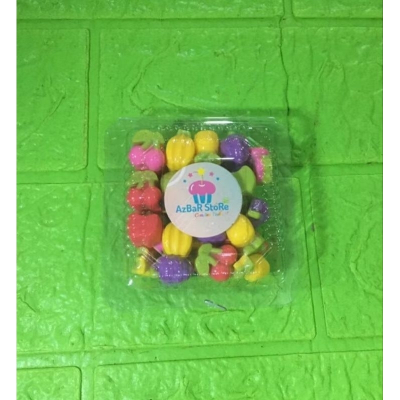 

COKLAT KARAKTER BUAH BUAHAN MINI ISI 45 BIJI