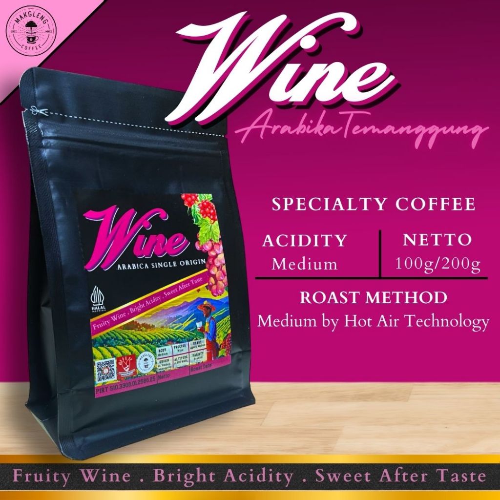

KOPI ARABIKA WINE TEMANGGUNG - Export Quality