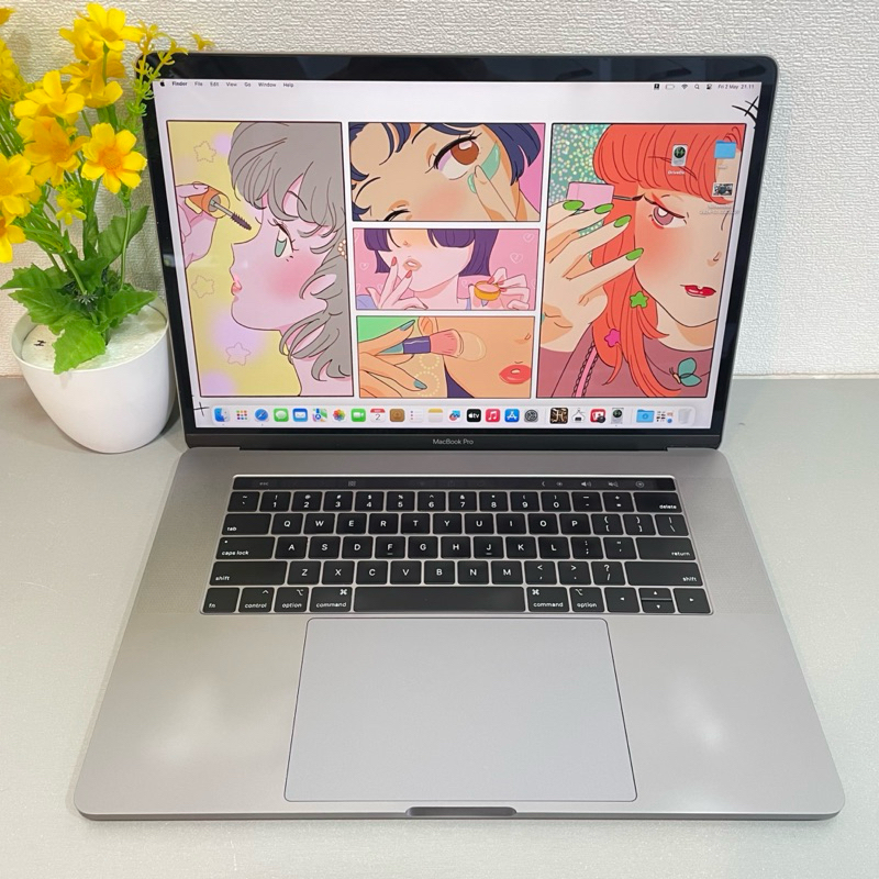 Macbook Pro 2019 15 inch Core i7 Ram 16gb Ssd 256gb Second Ori