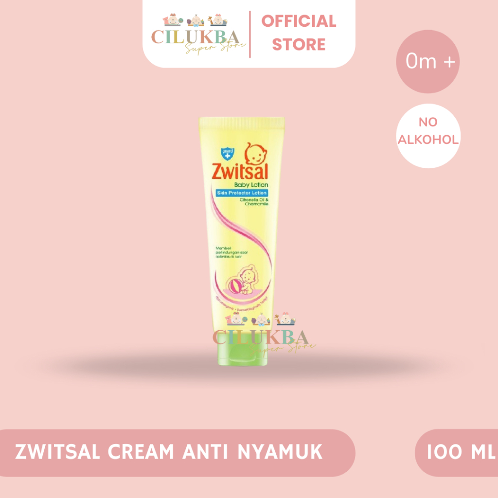 ZWITSAL SKIN PROTECTOR LOTION | LOTION ANTI NYAMUK | ANTI NYAMUK BAYI | LOTION