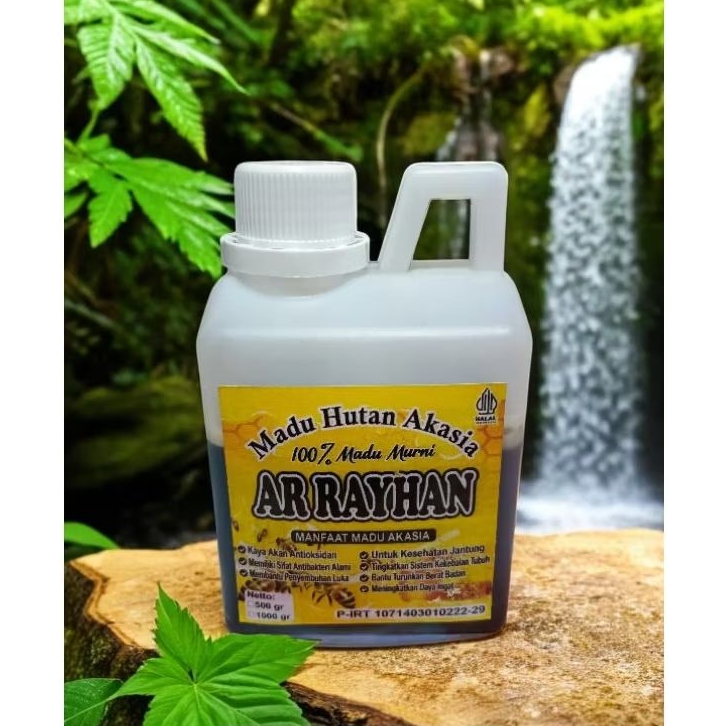 

Madu Akasia grade A 500gr - madu asli 100% murni dari hutan Akasia Riau Sumatra, tanpa campuran