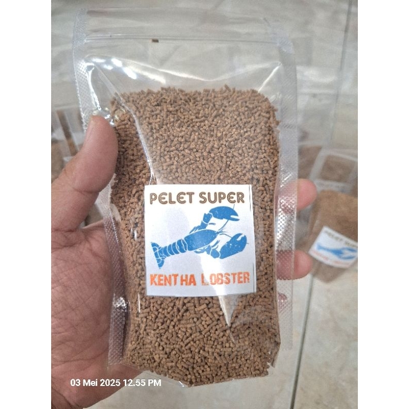 Pelet Super Lobster Air Tawar dan Udang 250 Gram