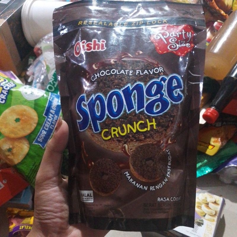 

Sponge chocolate flavor crunch 100g