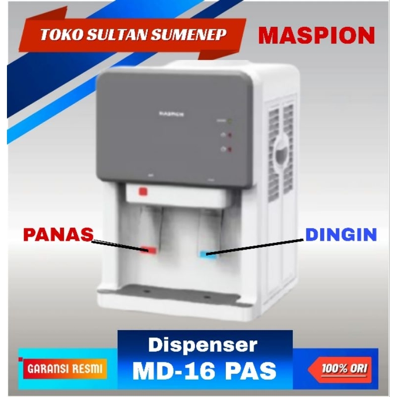 MASPION Dispenser Portable MD-16 PAS PANAS DINGIN