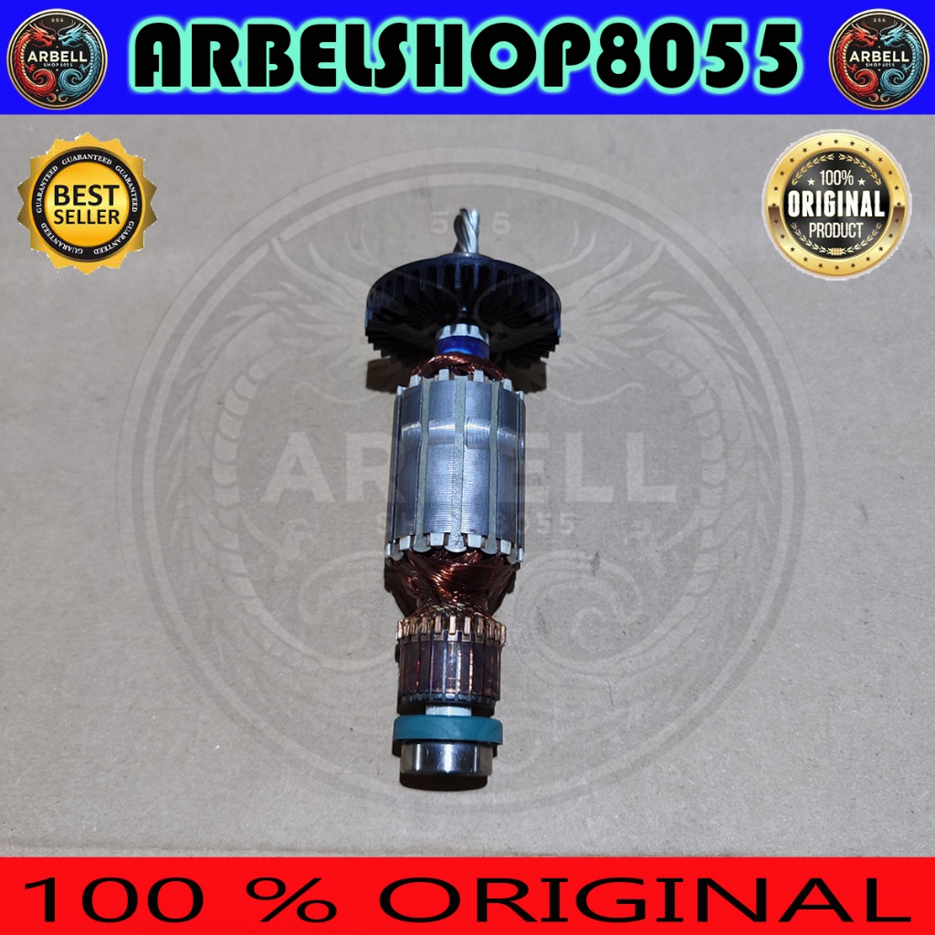 Angker / Rotor / Armature Mesin Bor 13 mm / Impact Drill 13 mm  Maktec MT817 - MT 817 / Makita M Ser