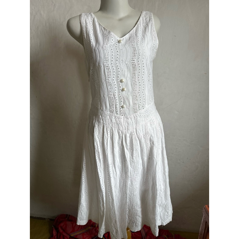 Dress Katun Bolong/Katbol/Bordir