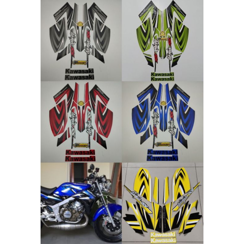 ( Terlaris ) Original Striping Ninja SS 2011 Kualitas Terbaik Full Varian Bahan Tebal Tidak Mudah Lu