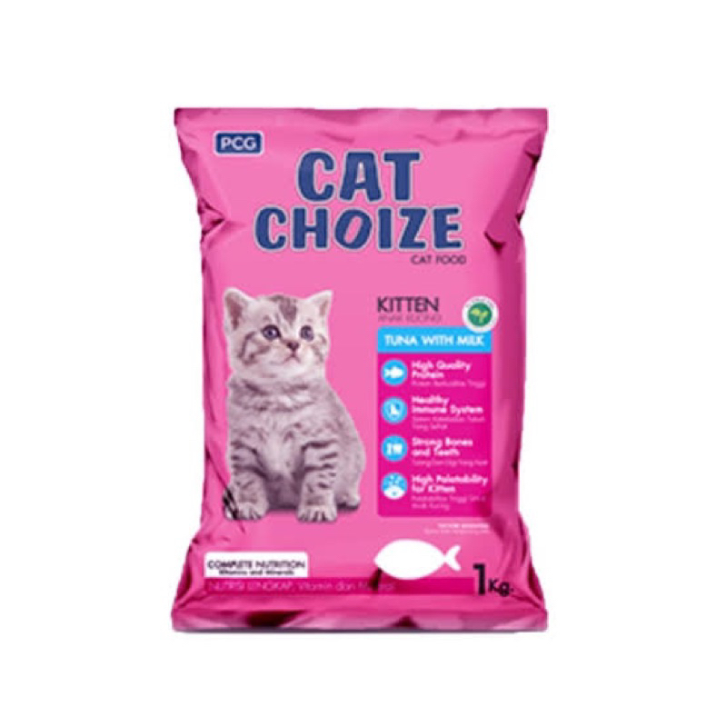 Cat Choize Kitten Kiloan 1 Pcs-Makanan Kering Anakan Kucing Cat Choize Kitten Harga Grosir