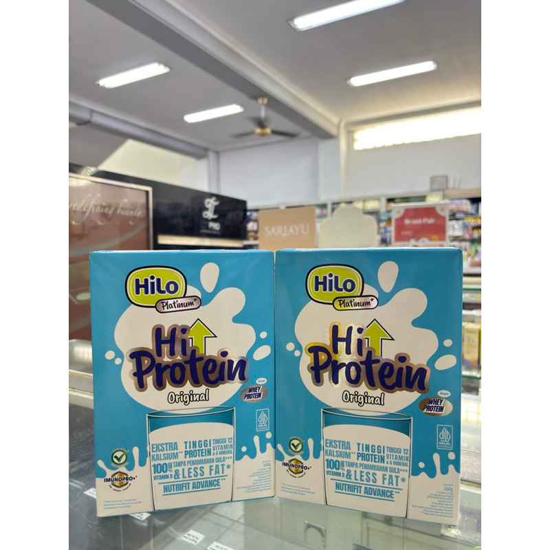 

Hilo Platinum 12’sachet Original - Susu Tinggi Protein dan Tinggi Kalsium