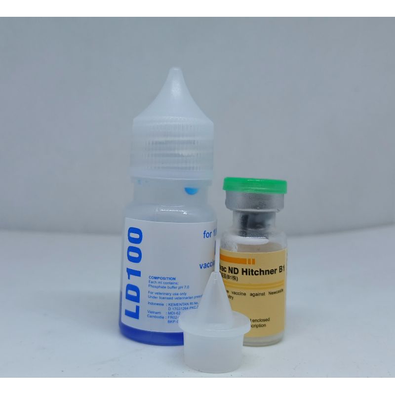 1 Pasang Vaksin Awal Vaksin Tetes Mata Dosis 100 Ekor Vaksin Ayam Vaksin Burung Vaksin  Itik  Vaksin