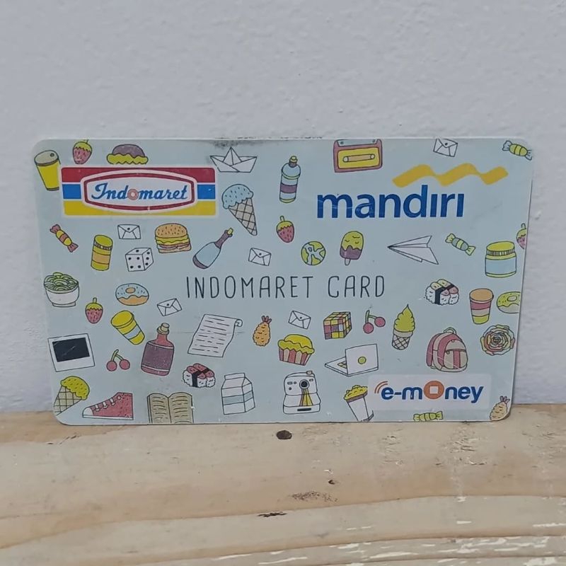 Kartu E-TOLL Card E-MONEY INDOMARET Card Mandiri