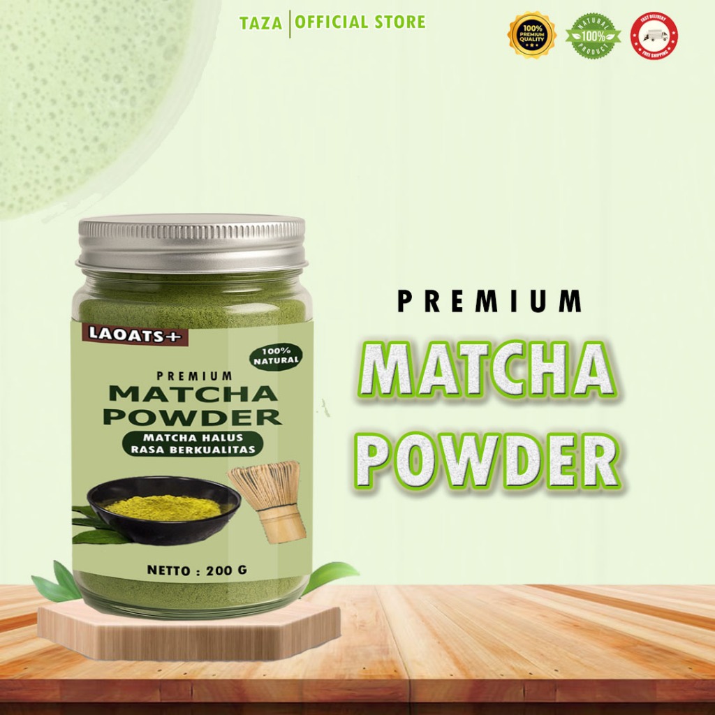 

Bubuk Matcha Premium 200g LAOATS