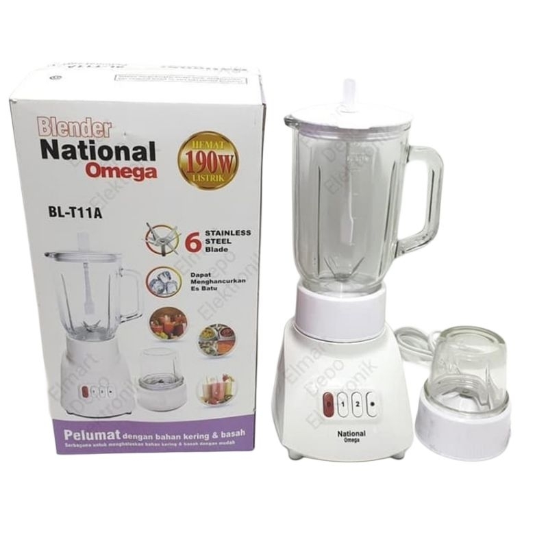 BLENDER NATIONAL OMEGA/ BLENDER BUAH DAGING JUS DAN SAYUR