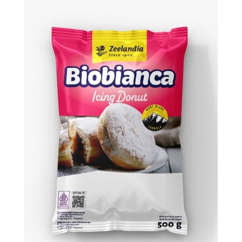 

Zeelandia Biobianca Icing Donat 500 gram