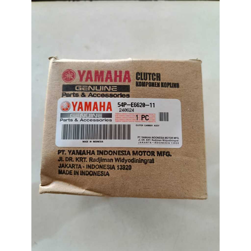 Kampas Kopling Ganda Weight Set  Assy Clutch Yamaha Mio Soul GT 115 Lama Mio J Mio GT 54P E6620 10 5