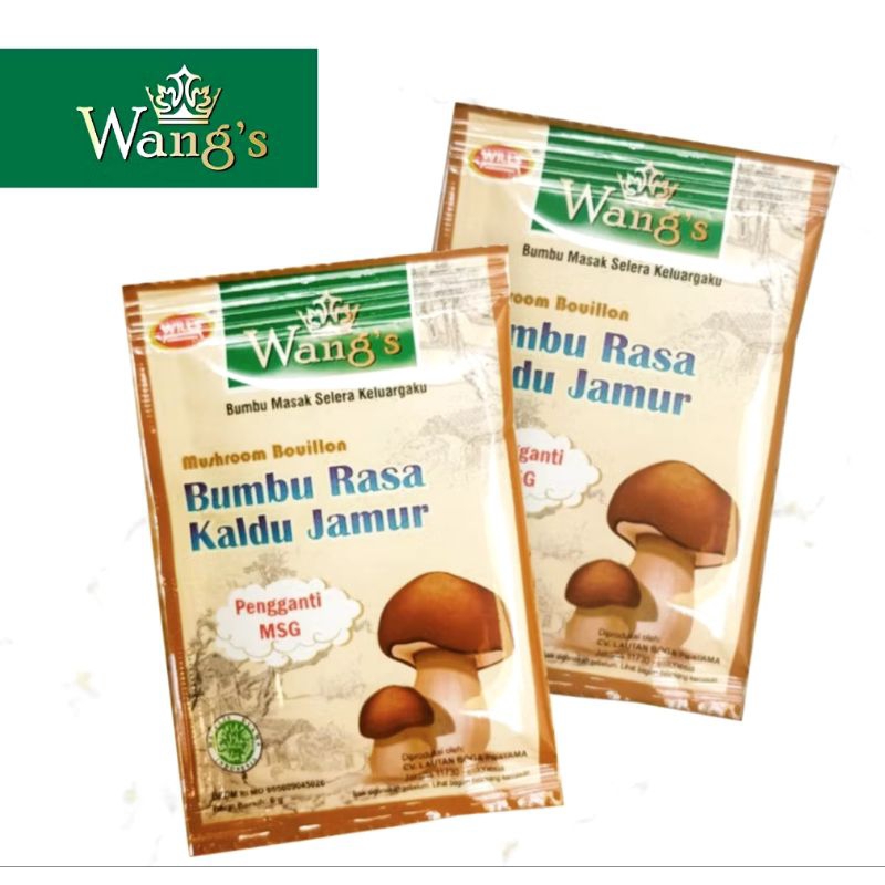 

Rencengan Wang's Bumbu Rasa Kaldu Jamur 6gr rencengan