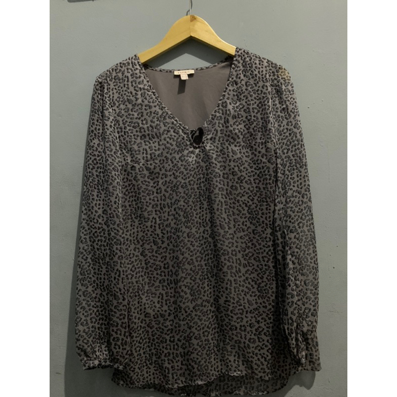 Baju Motif Leopard @prelovedbytheenn