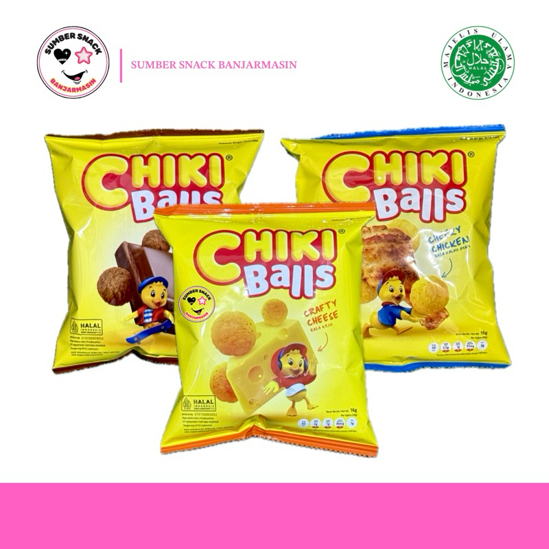 

Chiki Balls (16g) (3 Varian Rasa)