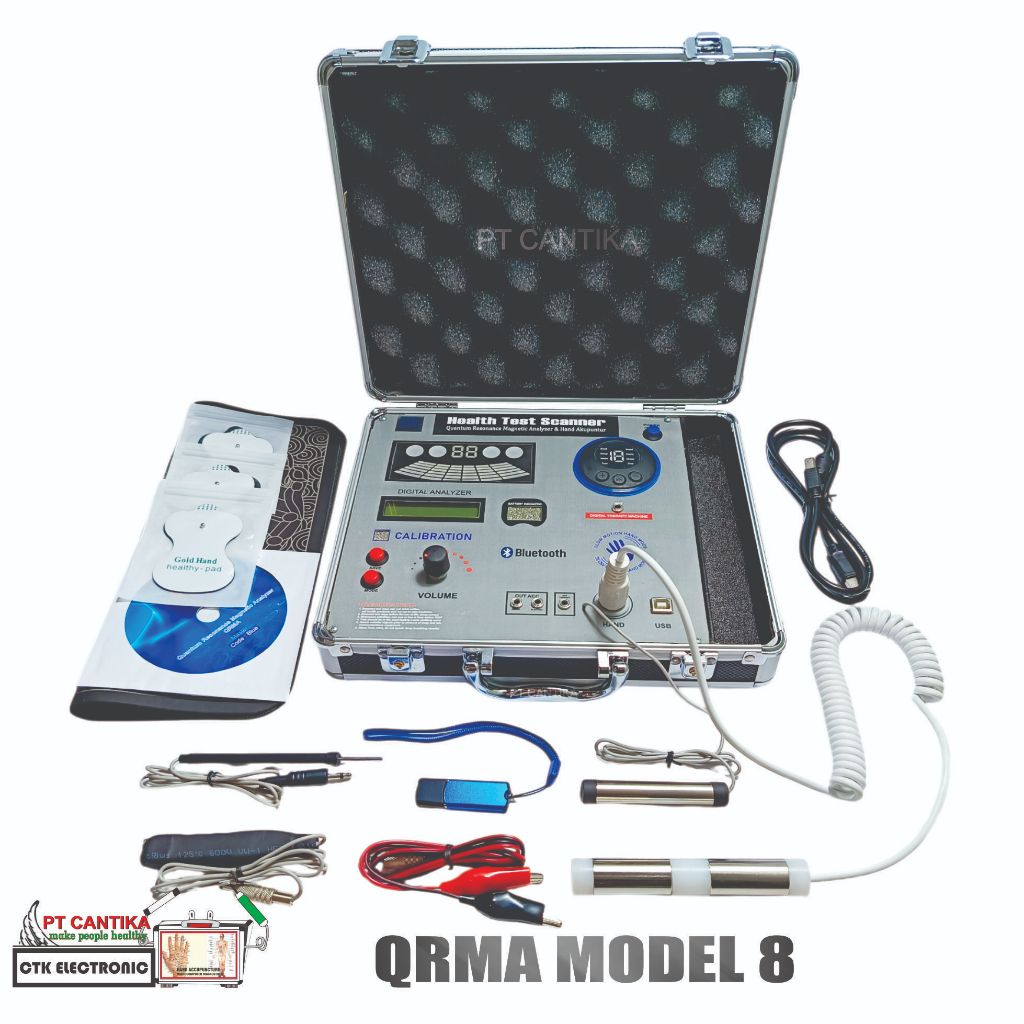 QRMA+HAND AKUPUNTUR DIGITAL(BLUETOOTH)+TERAPI