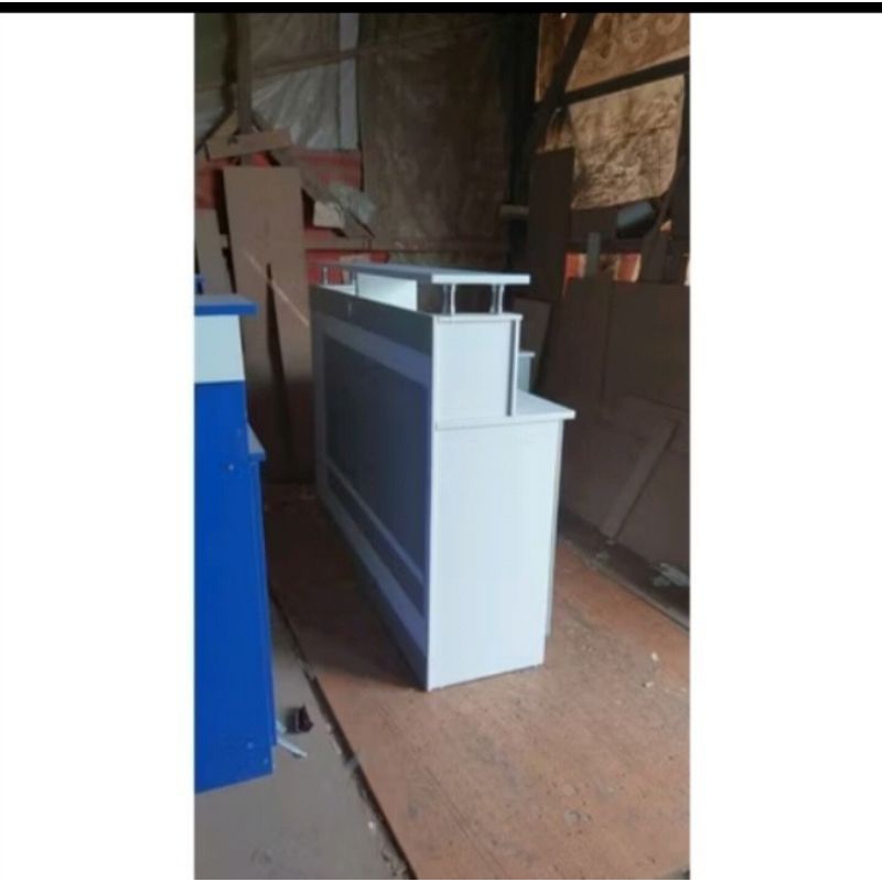 meja resepsionis L NS-1