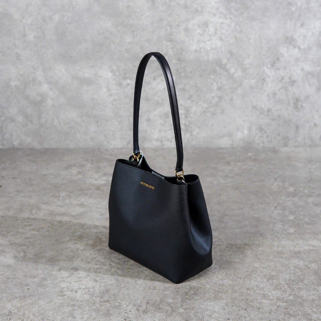 Tas MK MK GHW BLACK BUCKET BAG 100% ORIGINAL