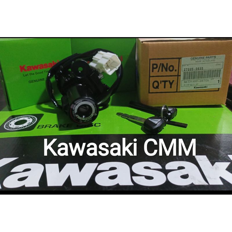 Kunci kontak depan ninja 250 fi new 2018. Original kawasaki.