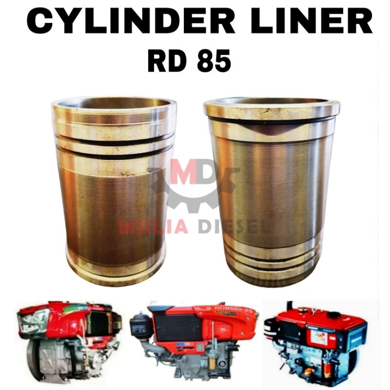 Cylinder Liner Boring Mesin Diesel Penggerak Kubota RD85 RD85DI S 1/2 DIS Traktor Bajak Puring
