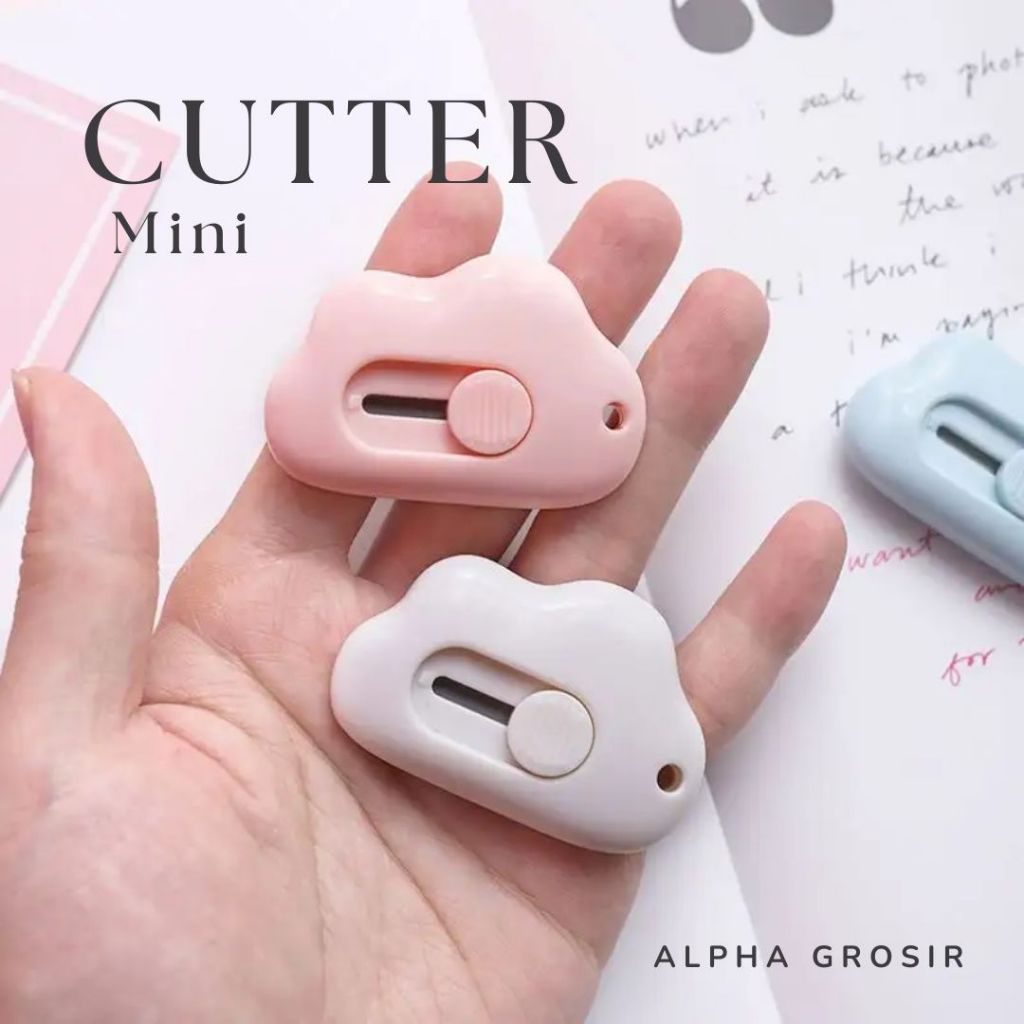

Alpha Cutter Mini Bentuk Lucu | Pisau Cutter Mini | Cutter Kertas Mini | Cutter Bentuk Karakter Lucu