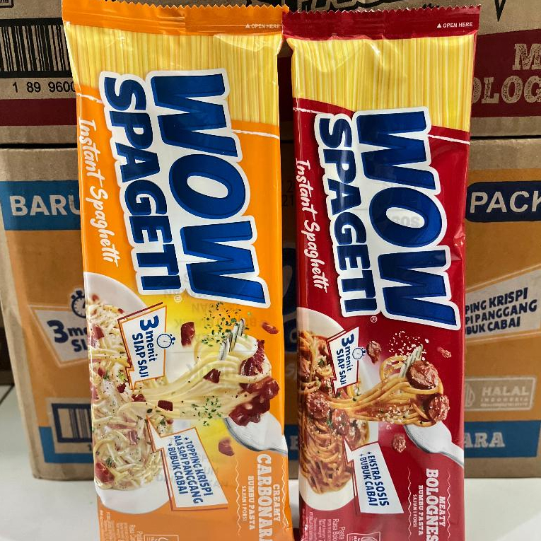 

Wow Spaghetti Instant Carbonara | Bolognese