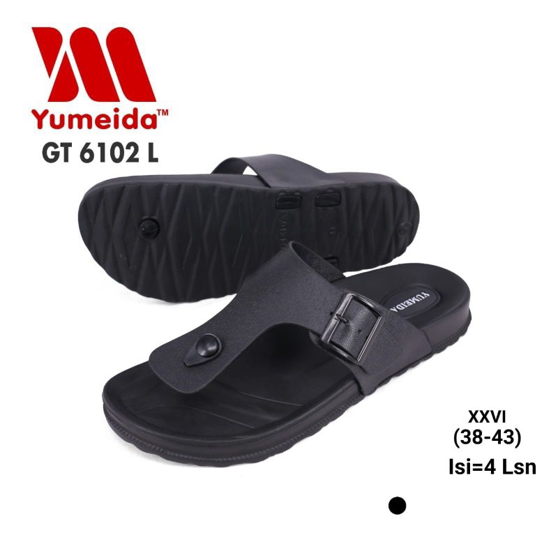 Sandal Jepit Pria Dewasa Sandal Karet Yumeida GT 6102