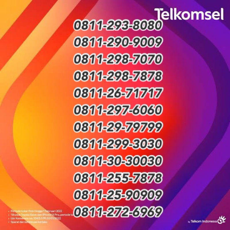 NOMOR CANTIK HALO TELKOMSEL  FREE 50 GB pascabayar